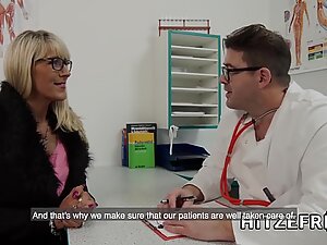 Busty Blonde German Milf Fucked By Her Doctor