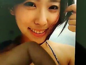 Cum Tribute for Taiwanese model Lucy Lee
