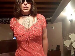 A Sissy and Hur 8 Inch Dildo